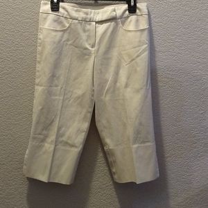 Women's cream shorts